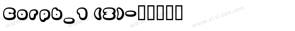 Corpb_1 (3)字体转换